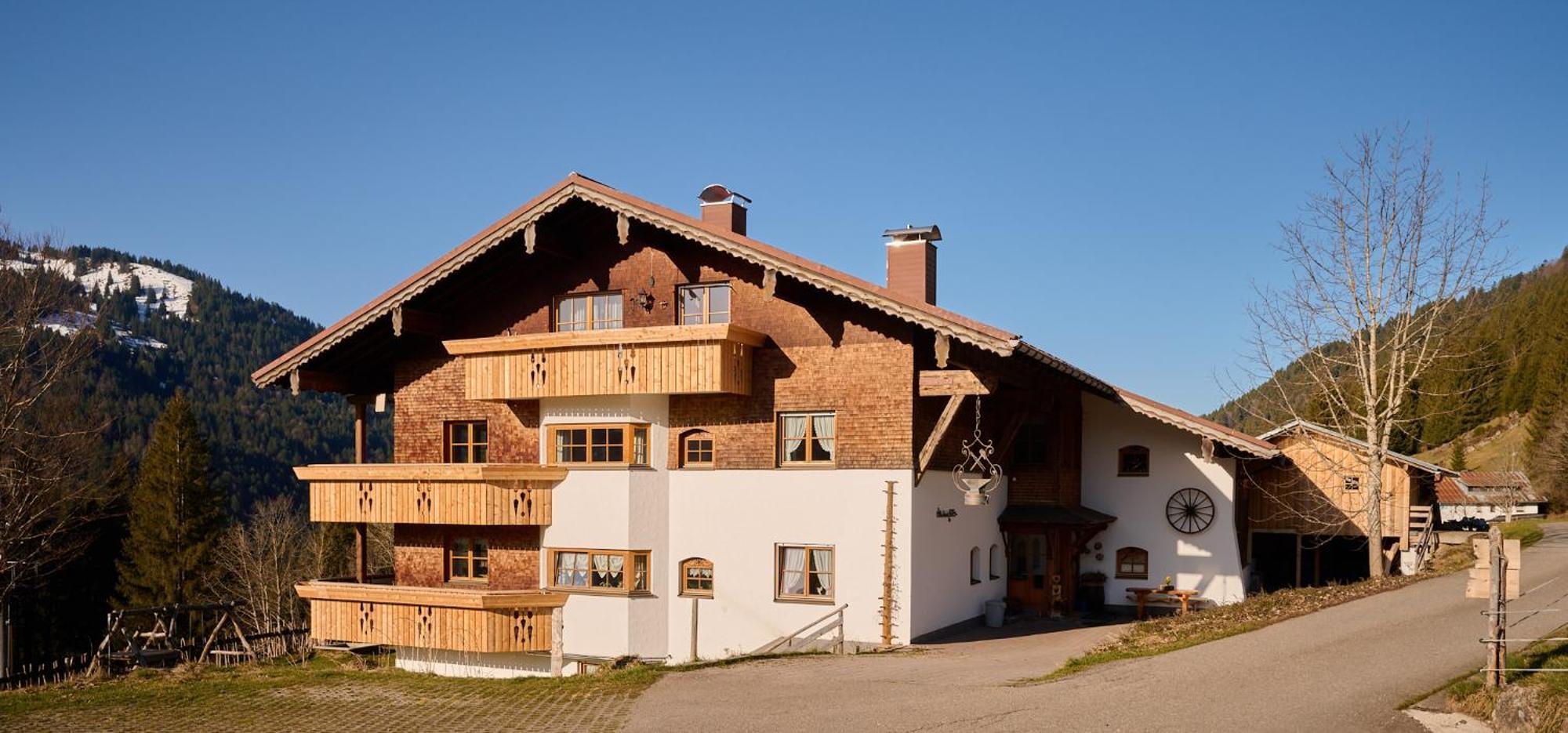 Alte Schmiede Apartment Балдершванг Екстериор снимка